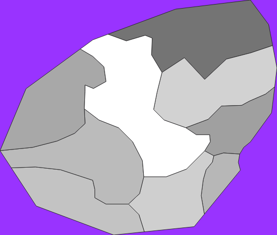 San Marino elevation map